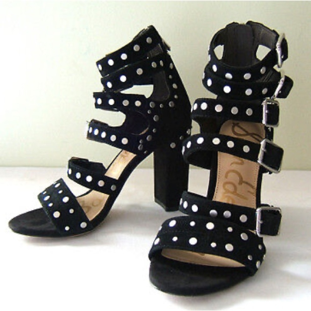 🕶Sam Edelman black studded sandals🕶